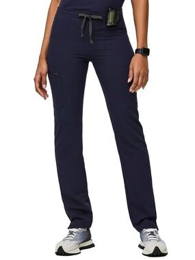 Figs Navy Yola Skinny Scrub Pants - Small - Navy - Regular